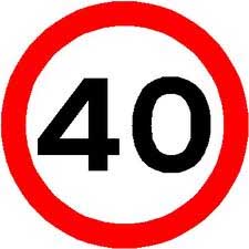 40mph